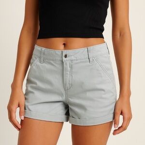 Abercrombie & Fitch Women's blue Bermudas